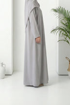 Zarnish Beige Abaya by Al Deebaj
