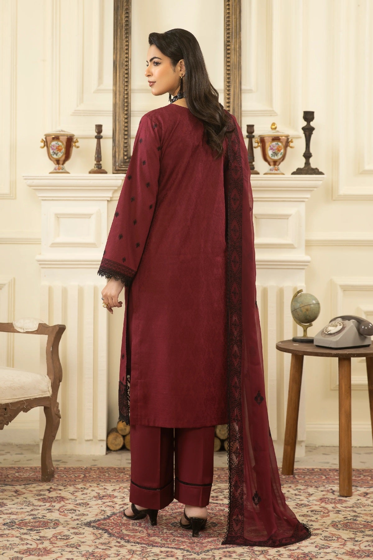 Saffron Premium Lawn By Azam Arts D-2119, photo 3