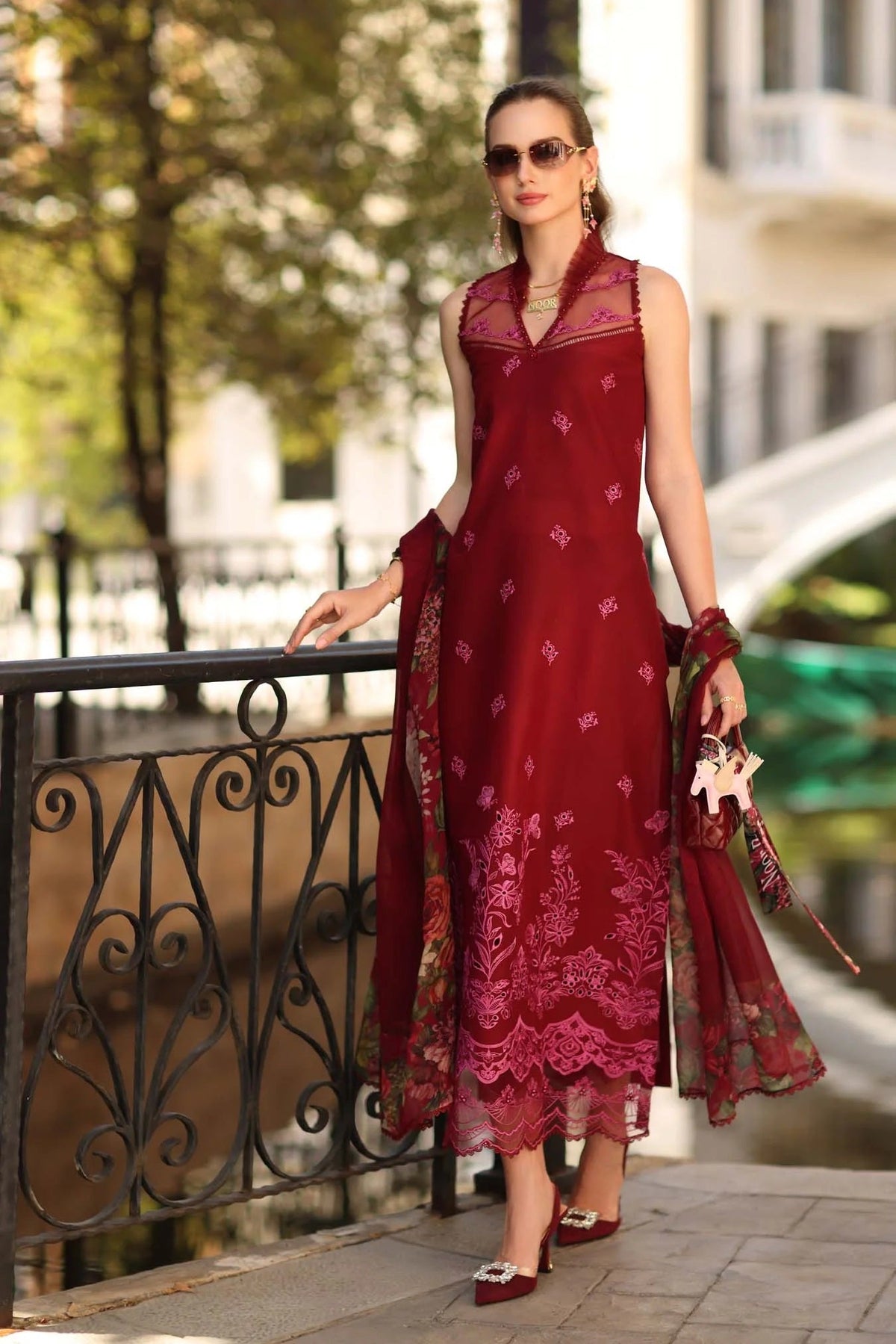 Noor Luxe Prints Khaas D-01A by Saadia Asad – Saadia Asad 3-piece unstitched suit