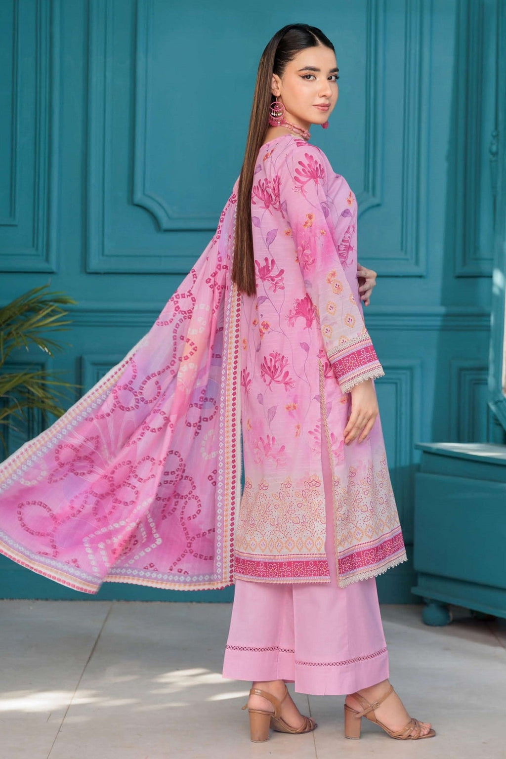 Alif Print Lawn By Eman Arts AL-137, photo 2