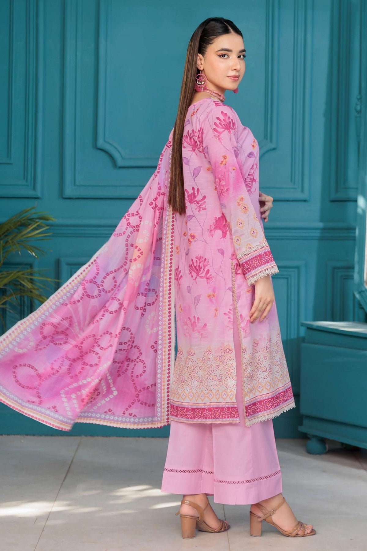 Alif Print Lawn By Eman Arts AL-137, photo 2
