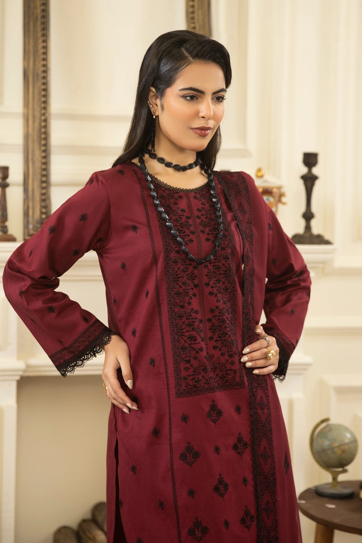Saffron Premium Lawn By Azam Arts D-2119, photo 2