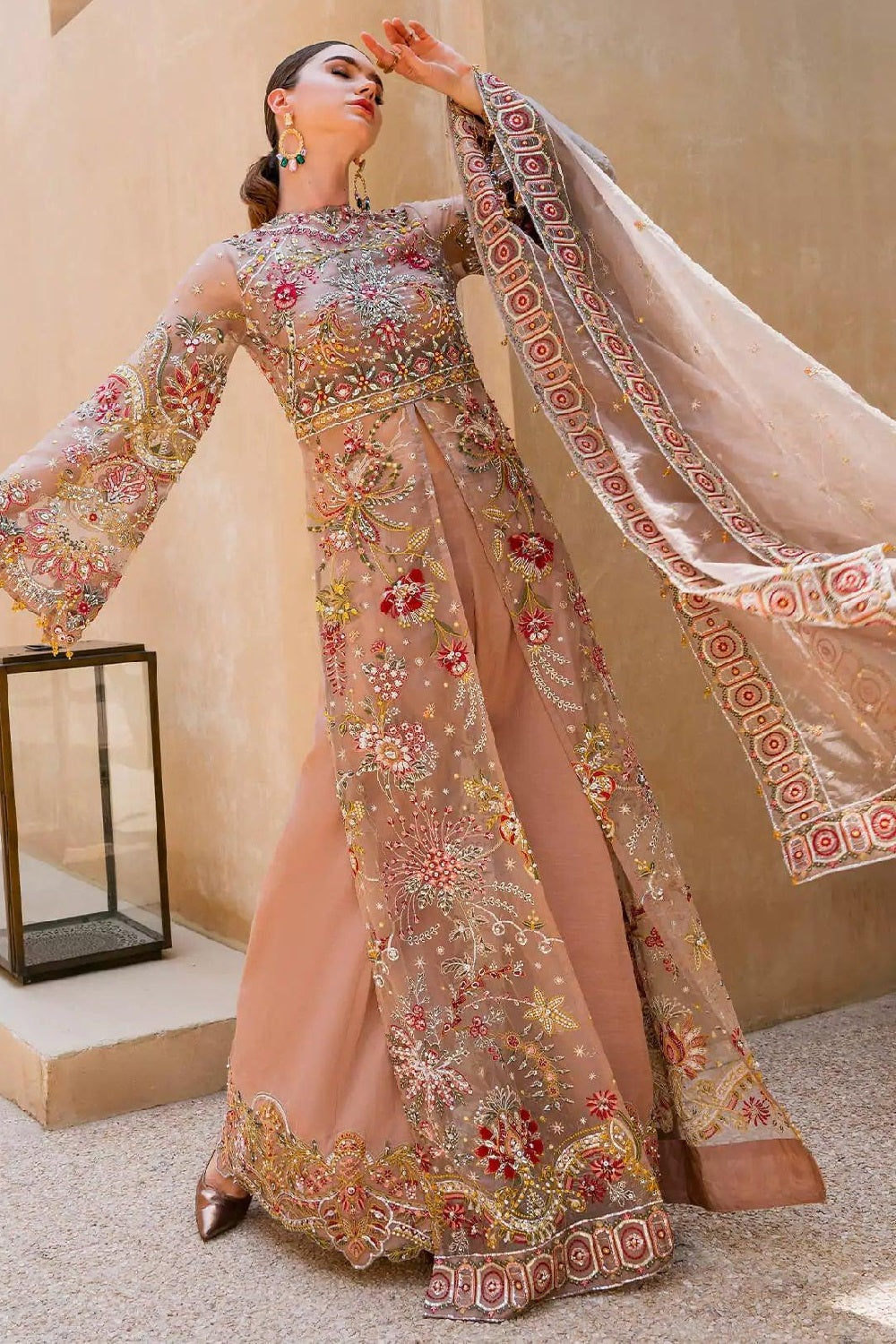 Elaf Bridal EEB-01 (Fez) – Elaf 3-piece unstitched suit