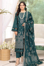 Alif Lawn By Eman Arts AL-23 – Eman Arts 3-piece unstitched suit