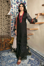 Gulmohar Lawn D-01 (Onyx) – Gulmohar 3-piece unstitched suit