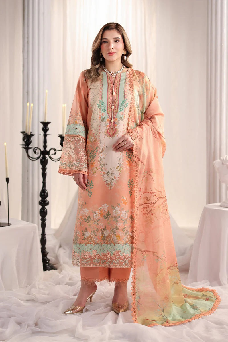 Rang Rasiya Nova Lawn D-01 (Cecilia) – Rang Rasiya 3-piece unstitched suit