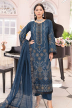 Alif Lawn By Eman Arts AL-165 – Eman Arts 3-piece unstitched suit