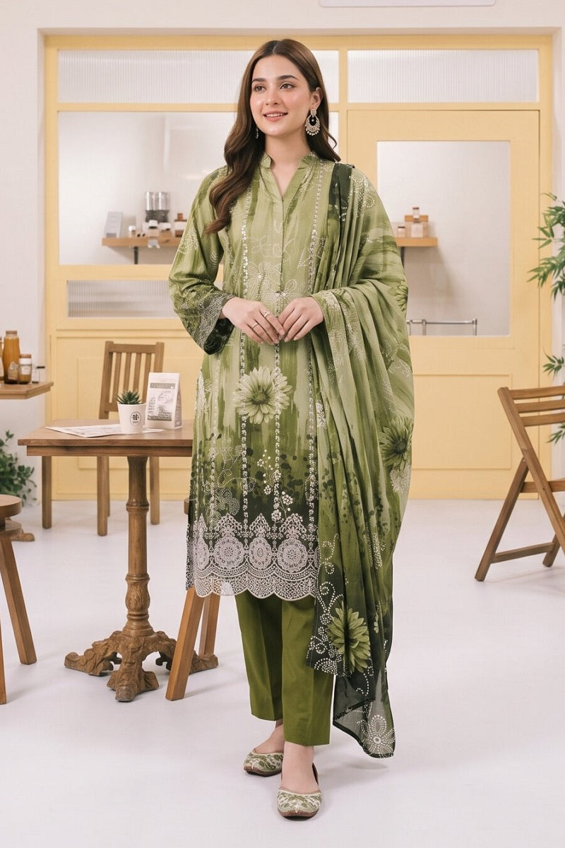 Tawakkal Miraas Linen D-5927 – Tawakkal 3-piece unstitched suit