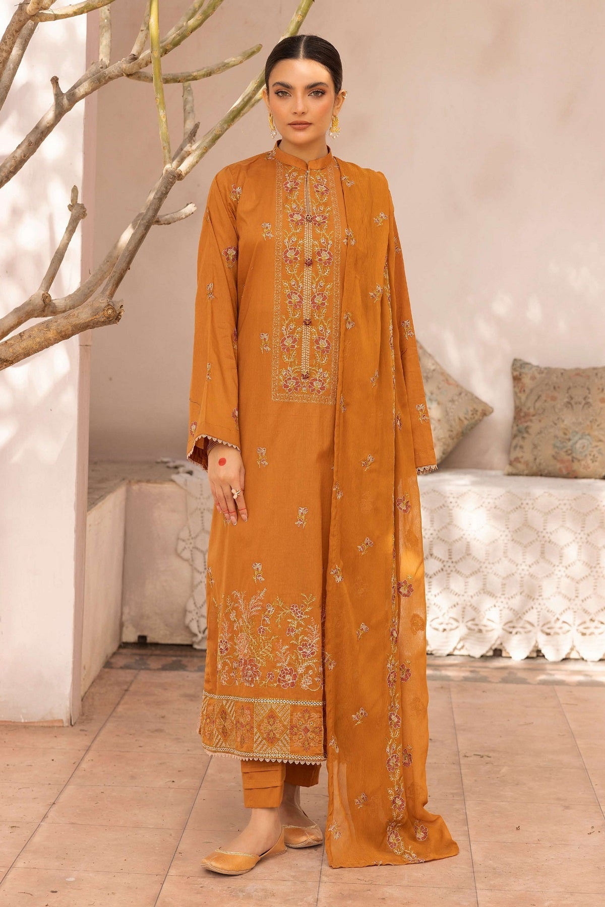 Dastoor Lawn By Khoobsurat D-20 – Khoobsurat 3-piece unstitched suit