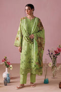 Aalaya Sage Linen D-03 – Aalaya 3-piece unstitched suit