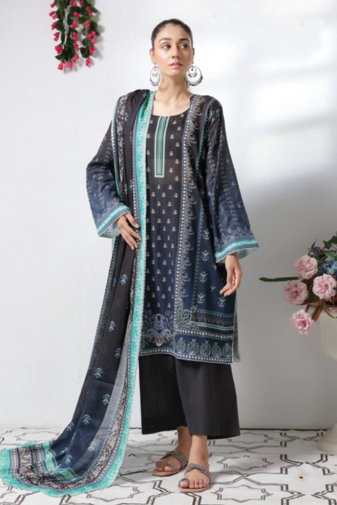 Oriens Print Lawn RL-01 by Colorita – Colorita 3-piece unstitched suit