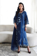 Qalamkar Qline Lawn QKL-01 (Sorai) – Qalamkar 3-piece unstitched suit