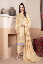 Alif Winter By Eman Arts AW-36 – Eman Arts 3-piece unstitched suit