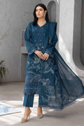 Alif Lawn By Eman Arts AL-123 – Eman Arts 3-piece unstitched suit