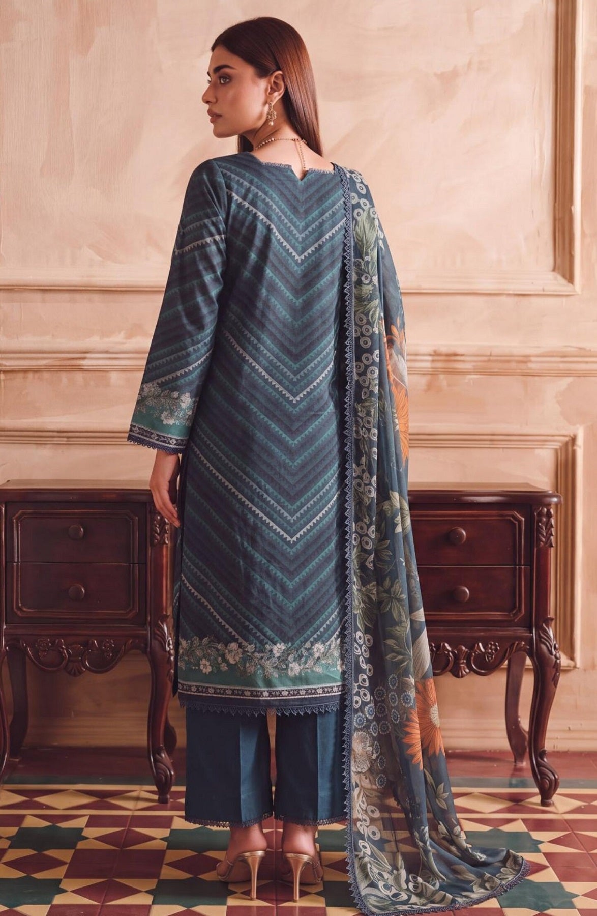 Rangoon Viscose By Azam Arts D-2446, photo 2