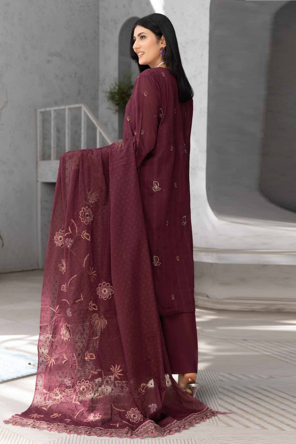 Alif Lawn By Eman Arts AL-124, photo 2