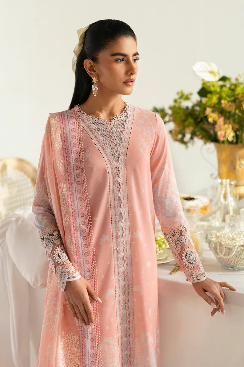Qalamkar QPrints Lawn PQ-02B (Aroha), photo 2