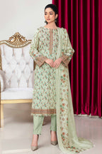Fatima Print Lawn D-02 – Fatima 3-piece unstitched suit
