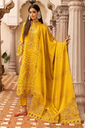Alif Viscose By Eman Arts AW-28 – Eman Arts 3-piece unstitched suit