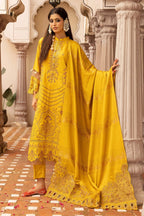 Alif Viscose By Eman Arts AW-28 – Eman Arts 3-piece unstitched suit