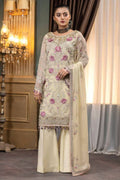 Xavor Chiffon By Jasper D-12 – Jasper 3-piece unstitched suit