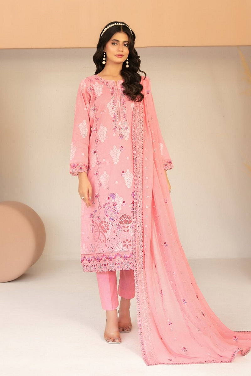 Tawakkal Zaylee Lawn D-2832 – Tawakkal 3-piece unstitched suit