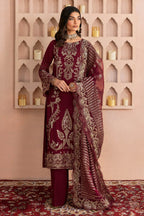Shehnai Premium Raw Silk By Ramsha SS-102 – Ramsha 3-piece unstitched suit