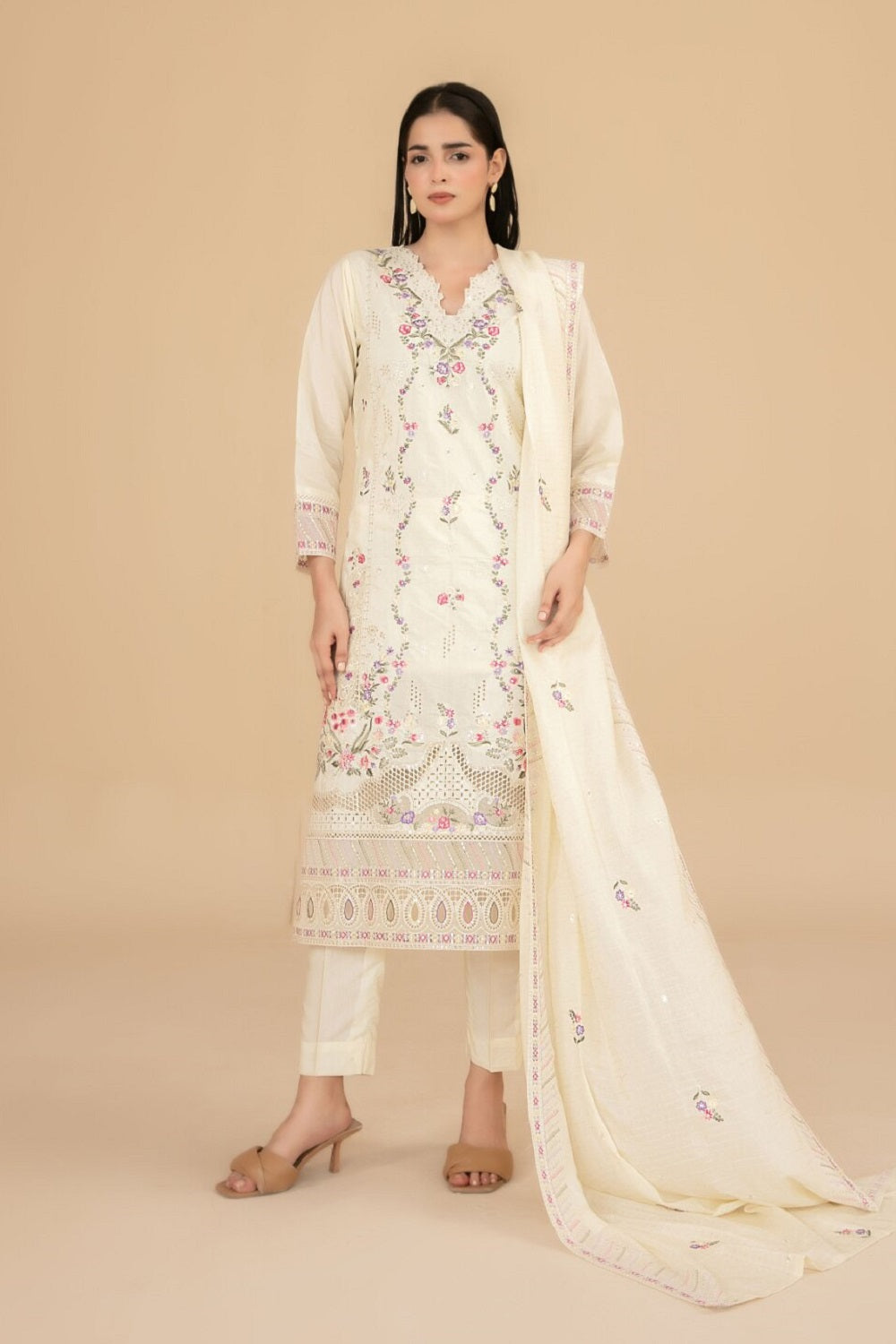 Tawakkal Esense Viscose D-4462 – Tawakkal 3-piece unstitched suit