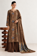 Alif Brosha Winter By Eman Arts AW-97 – Eman Arts 3-piece unstitched suit
