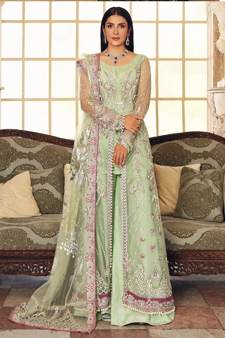 Elaf Celebrations Formal Wear EPC-02 (Margarita) – Elaf 3-piece unstitched suit