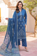 Alif Lawn By Eman Arts AL-146 – Eman Arts 3-piece unstitched suit