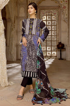 Qaus C Print Lawn QBW-02 by Bin Rashid – Bin Rashid 3-piece unstitched suit