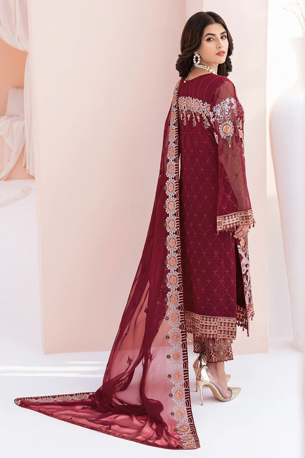 Ramsha Chevron Chiffon A-609, photo 2