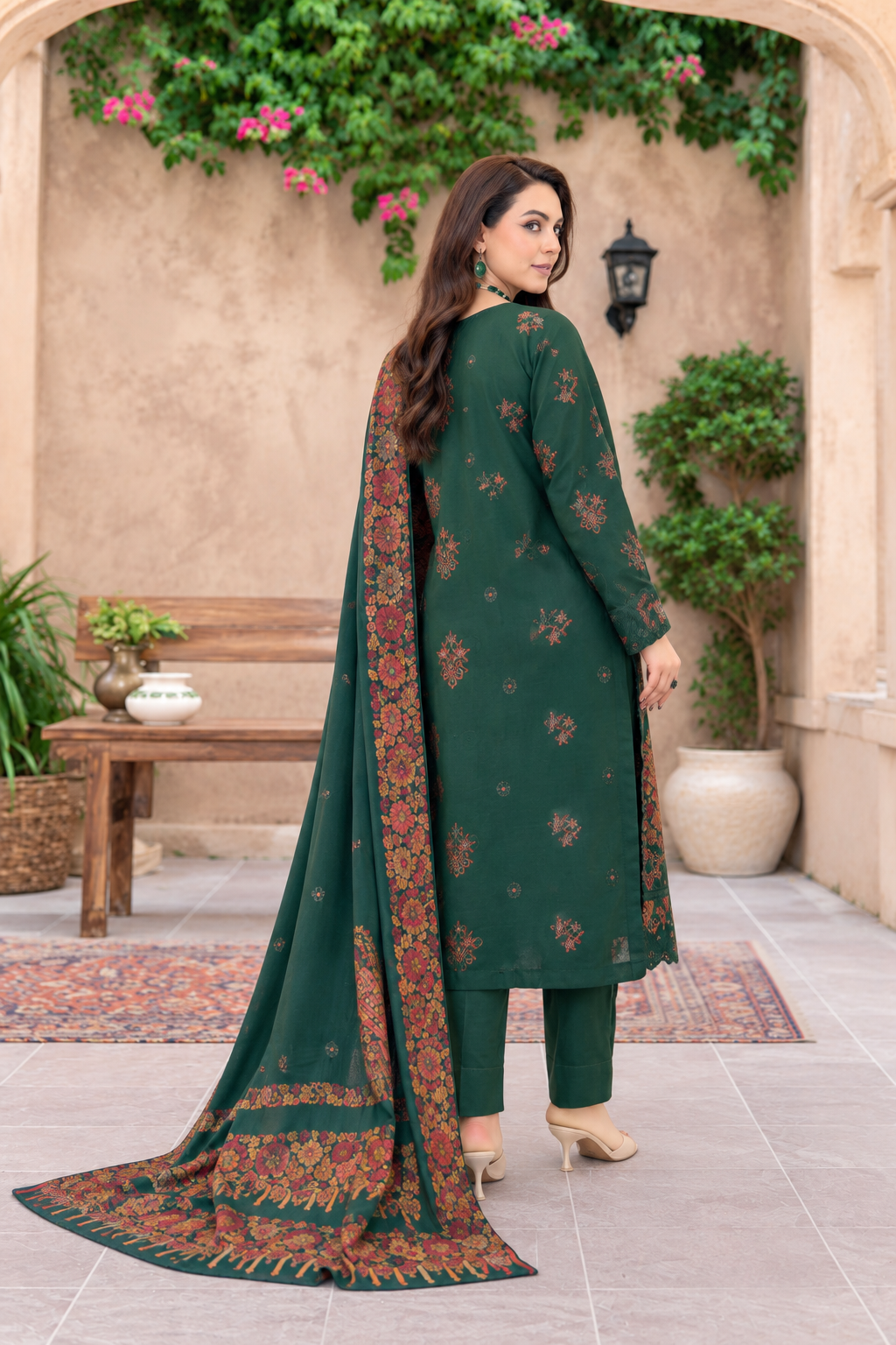 Mahgul Leather Peach By Riaz Arts D-03, photo 2