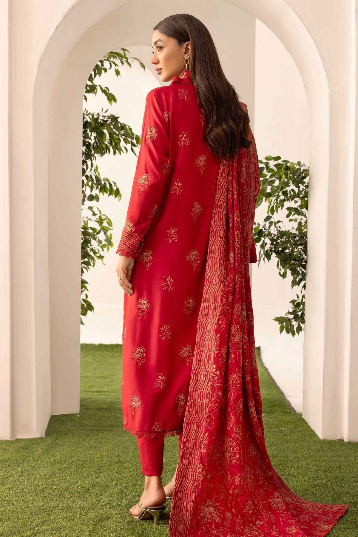 Noor-e-Chasham Leather Peach By Khoobsurat NC-03, photo 2