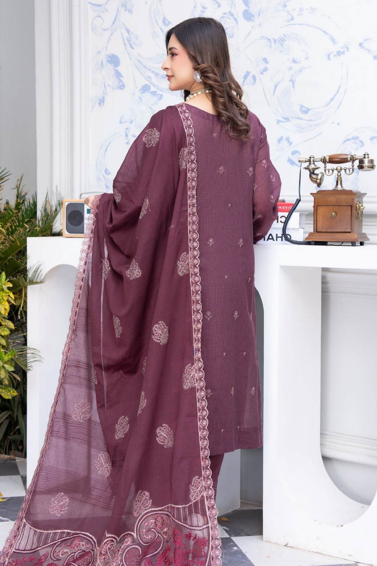 Alif Lawn By Eman Arts AL-17, photo 2