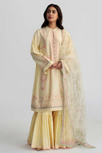 Coco Lawn By Zara Shahjahan D-03A – Zara Shahjahan 3-piece unstitched suit