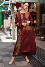 Charizma Aniq Linen ANW7-03 – Charizma 3-piece unstitched suit