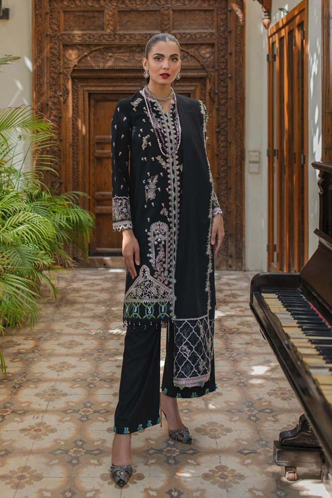 Qalamkar Luxury Winter SC-03 (Fallon) – Qalamkar 3-piece unstitched suit