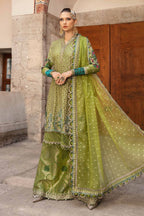 Maria B Sateen D-03 – Maria B 3-piece unstitched suit