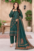 Mahgul Leather Peach By Riaz Arts D-03 – Riaz Arts 3-piece unstitched suit