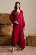 Mushak Karandi By Humdum D-03 – Humdum 3-piece unstitched suit