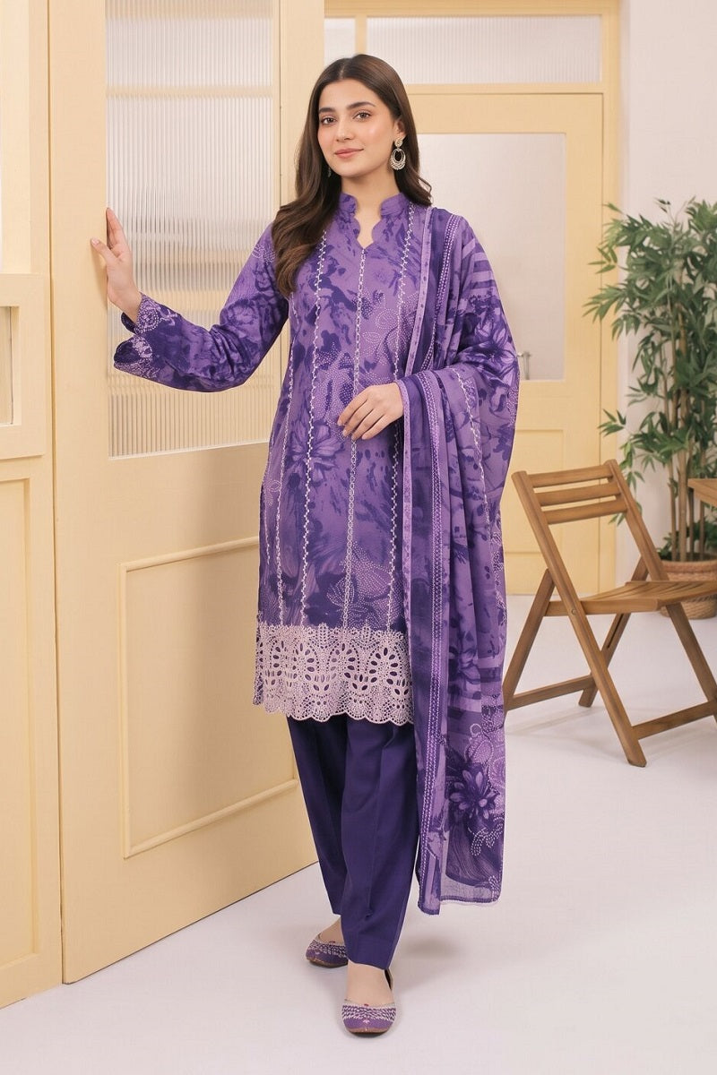 Tawakkal Miraas Linen D-5929 – Tawakkal 3-piece unstitched suit