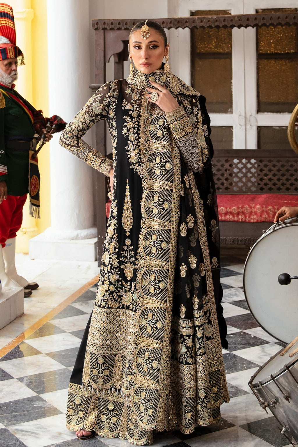 Imrozia Dastaan Bridal IB-33 (Liza) – Imrozia 3-piece unstitched suit