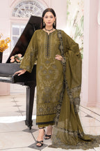 Alif Lawn By Eman Arts AL-167 – Eman Arts 3-piece unstitched suit