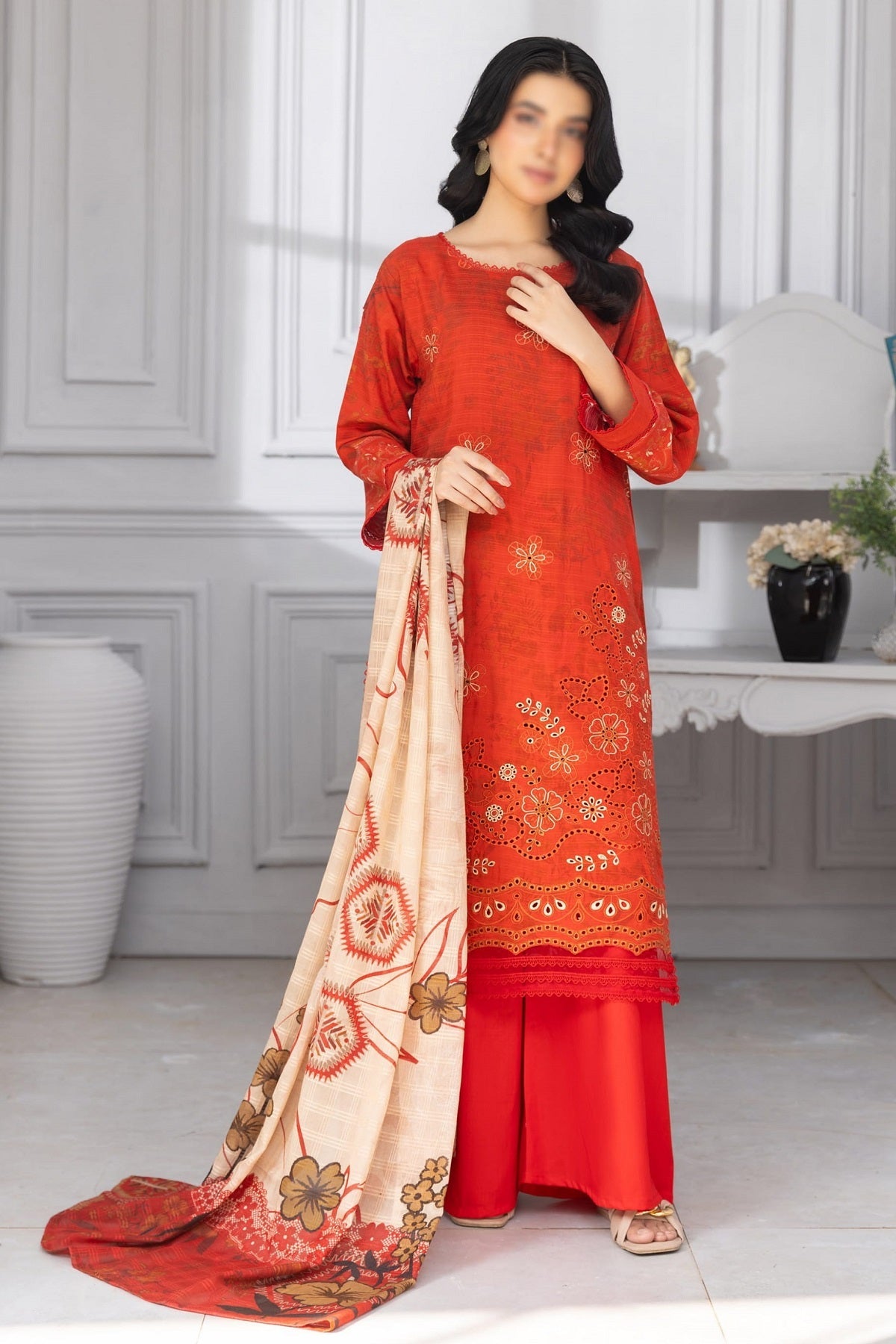 Fantak Viscose FAW-293 – Fantak 3-piece unstitched suit