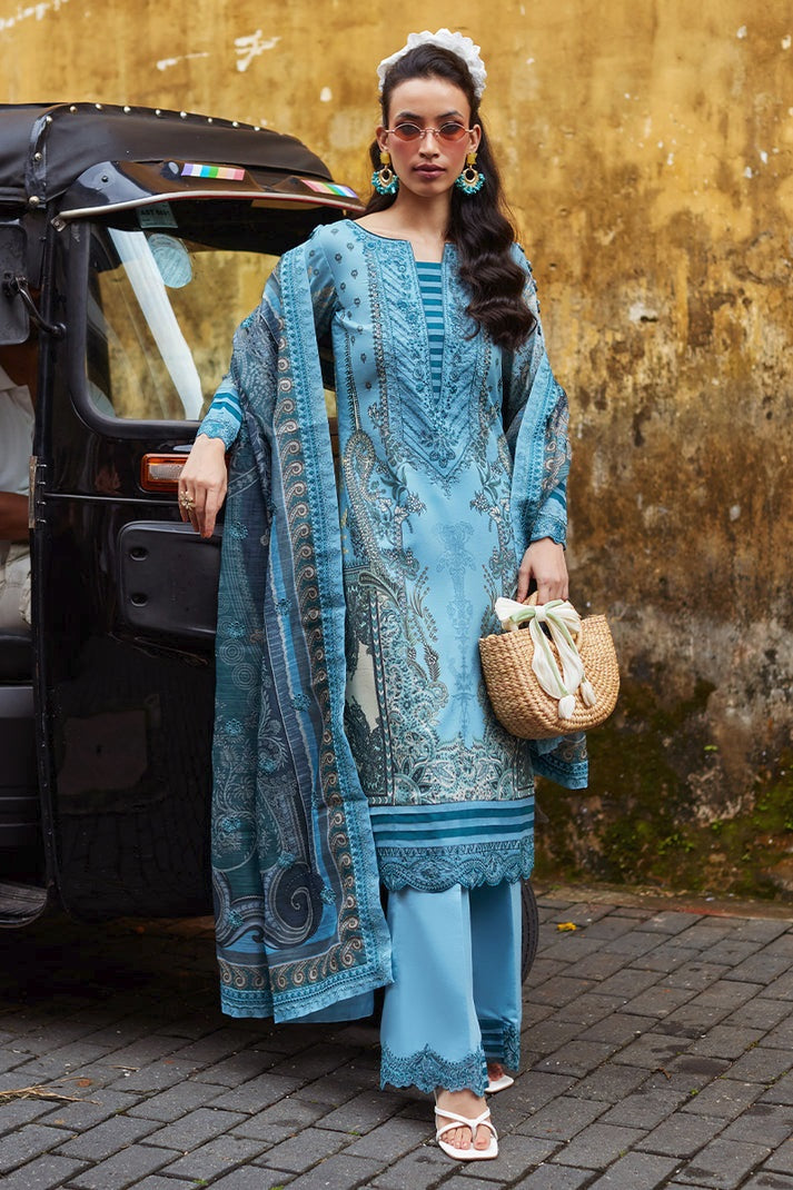 Gulaal Lawn D-03 (Inayah) – Gulaal 3-piece unstitched suit