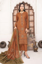 Alif Lawn By Eman Arts AL-65 – Eman Arts 3-piece unstitched suit