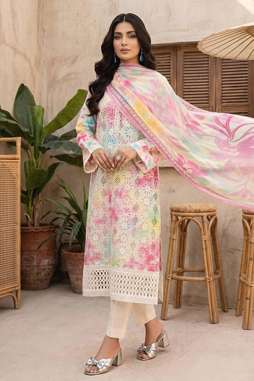 Aalaya Amelle Lawn D-03 – Aalaya 3-piece unstitched suit