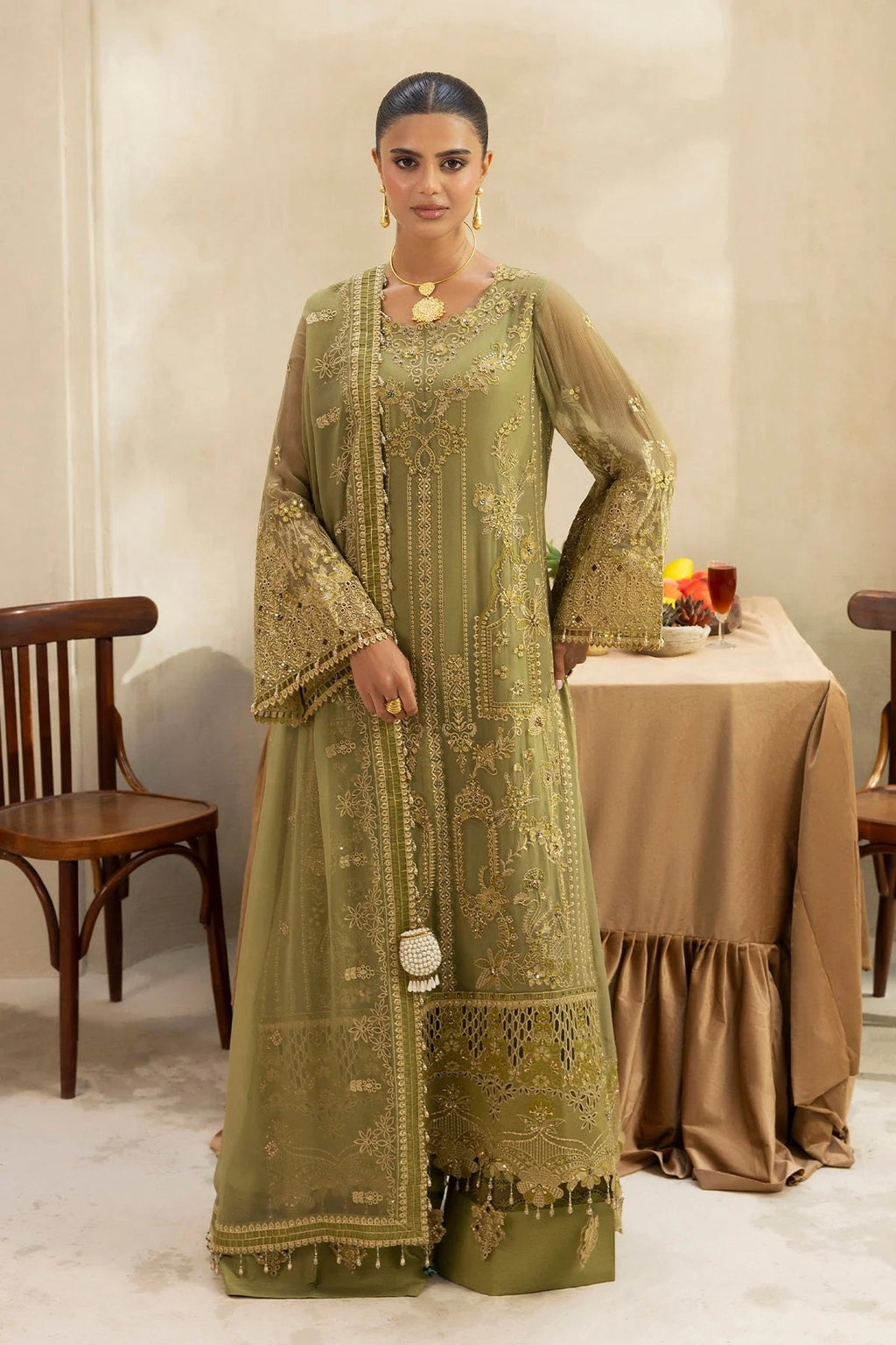 Razab Baad-e-Saba Formal Wear RBS-03 – Razab 3-piece unstitched suit